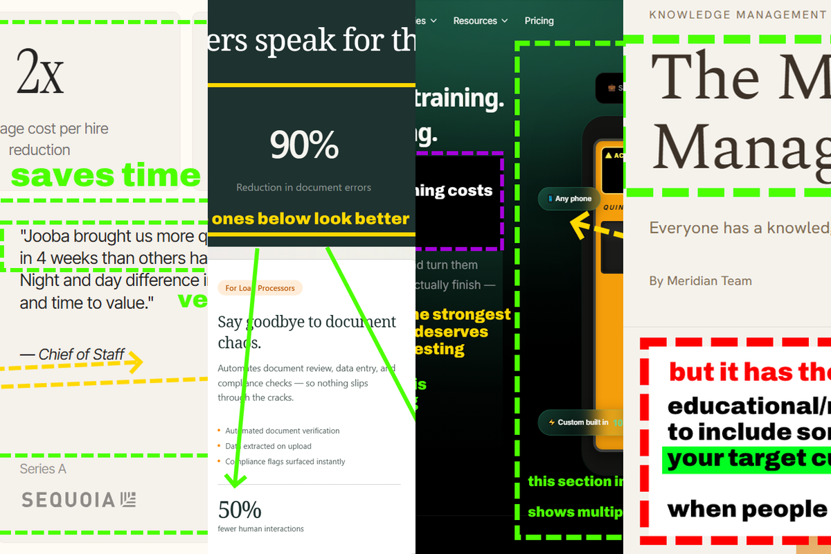 Case study: a16z-backed B2B SaaS websites homepage tactics