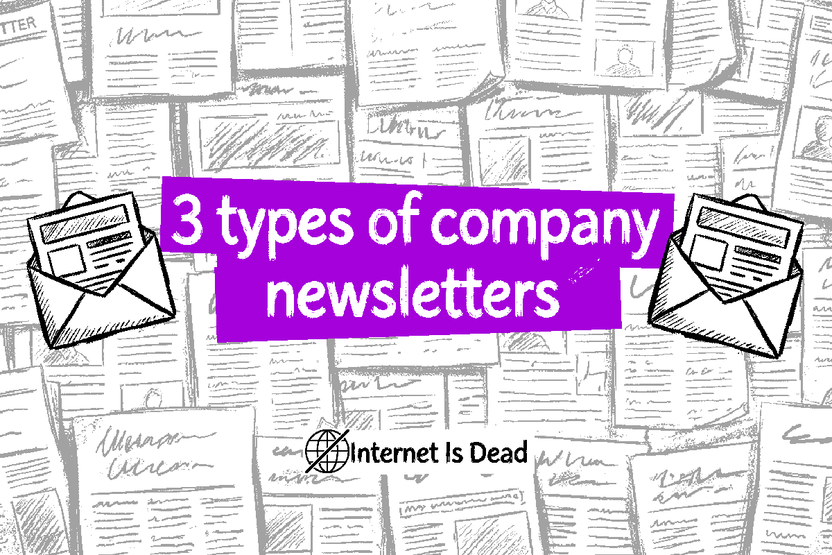 3 types of business newsletters